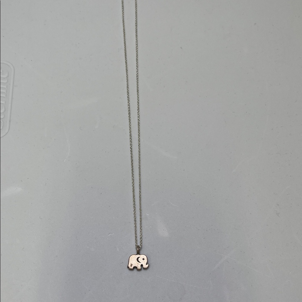 Elephant Pendant Necklace